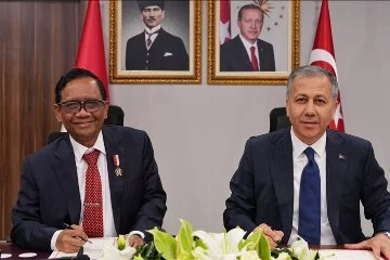 Türkiye ile Endonezya arasında güvenlik işbirliği anlaşması imzalandı