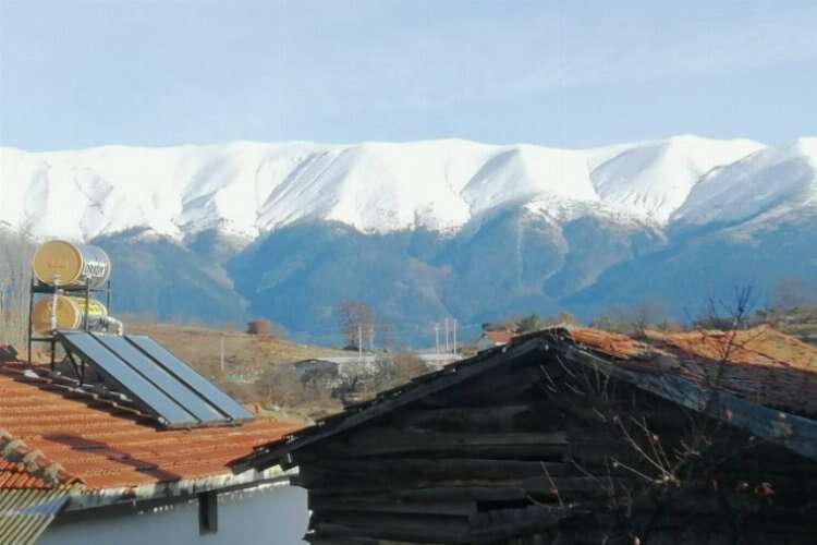 Uludağ'da kar manzarası büyüledi