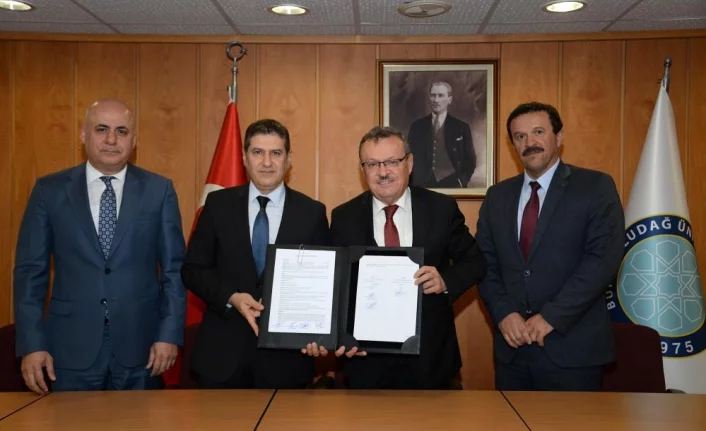 Uludağ Üniversitesi'nde promosyon sözleşmesi imzalandı